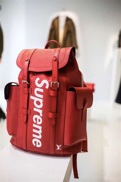 supreme louis vuitton backpack fake|louis vuitton supreme backpack price.